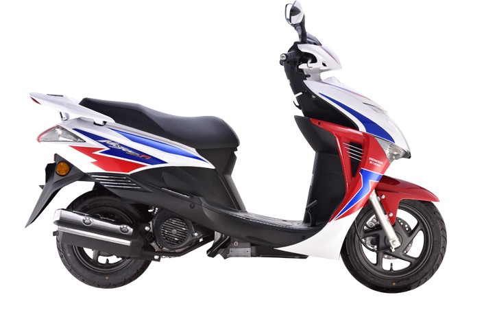 Áp dụng cho phụ kiện xe tay ga Sundiro Honda 125T-29 EFI Gương chiếu hậu phía sau Gương đen chính hãng - Xe máy lại gương gương xe dream