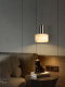 Bedside Pendant Light with Italian Minimalist High-End Feel, Bulgari Bedroom Hanging Light, Adjustable Height, Entryway Decoration, Zhongshan Lighting Fixtures