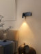 Bedside Wall Lamp, Italian Minimalist Style, Home Use, Master Bedroom, Study Room, Eye Protection Lamp, Entryway with Switch, Ambient Wall Lamp