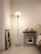 Bauhaus Living Room Floor Lamp Next to the Sofa, Vintage Designer Bedroom Bedside Lamp, High-End Atmosphere Standing Table Lamp