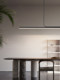Minimalist Restaurant Light, Modern and Simple, Suitable for Home Dining Table, Dining Room, Bar Counter, Linear Strip Light, Nordic Office Pendant Light