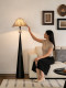 High-End Living Room Floor Lamp 2026 New Model Sofa Side Decoration Japanese Retro Design Bedroom Standing Table Lamp