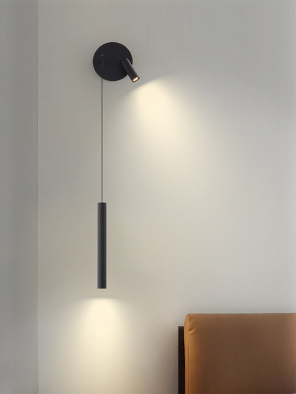 Minimalist Bedside Wall Lamp, Living Room Tv Background Wall with Spotlights, Light Luxury and High-End Feel, Special Master Bedroom Atmosphere Light