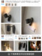 Wall Lamp Bedroom Bedside Lamp Modern Minimalist Nordic Lighting Luxury Living Room Background Wall All-Copper with Switch Corridor Light
