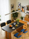 Restaurant Chandelier Modern Minimalist Style Linear Dining Table Dining Room Lamp 2026 New Model Office Desk Eye-Protection Strip Light