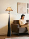 High-End Living Room Floor Lamp 2026 New Model Sofa Side Decoration Japanese Retro Design Bedroom Standing Table Lamp
