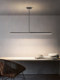 Minimalist Restaurant Light, Modern and Simple, Suitable for Home Dining Table, Dining Room, Bar Counter, Linear Strip Light, Nordic Office Pendant Light