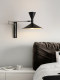 Bauhaus Swing Arm Wall Lamp Designer Personalized Foldable Rotating Bedroom Bedside Lamp Living Room Study Reading Lamp