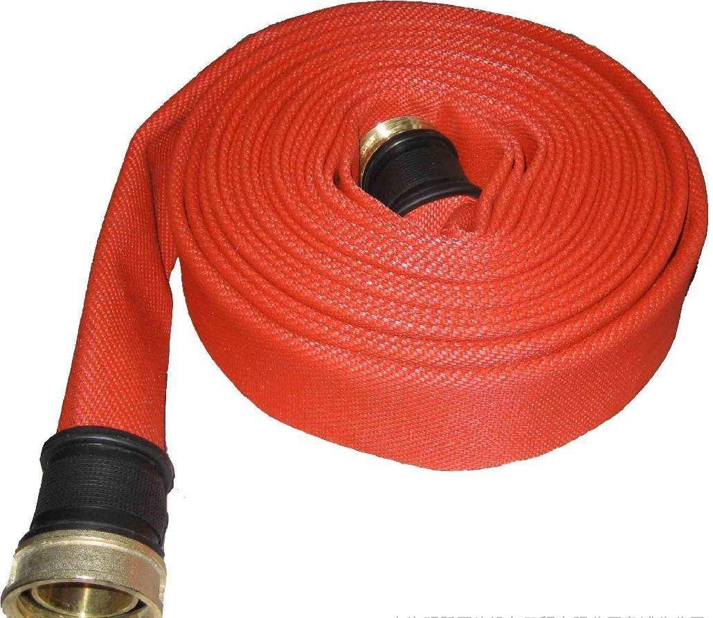 Marine 40 fire hose polyurethane double sided water dragon with 50 double layer national Peyron with IMPA330751