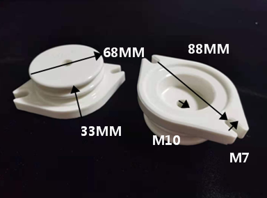 95 porcelain distribution cabinet high voltage ceramic insulator fume purifier electric field barbecue car insulation pillar porcelain bottle