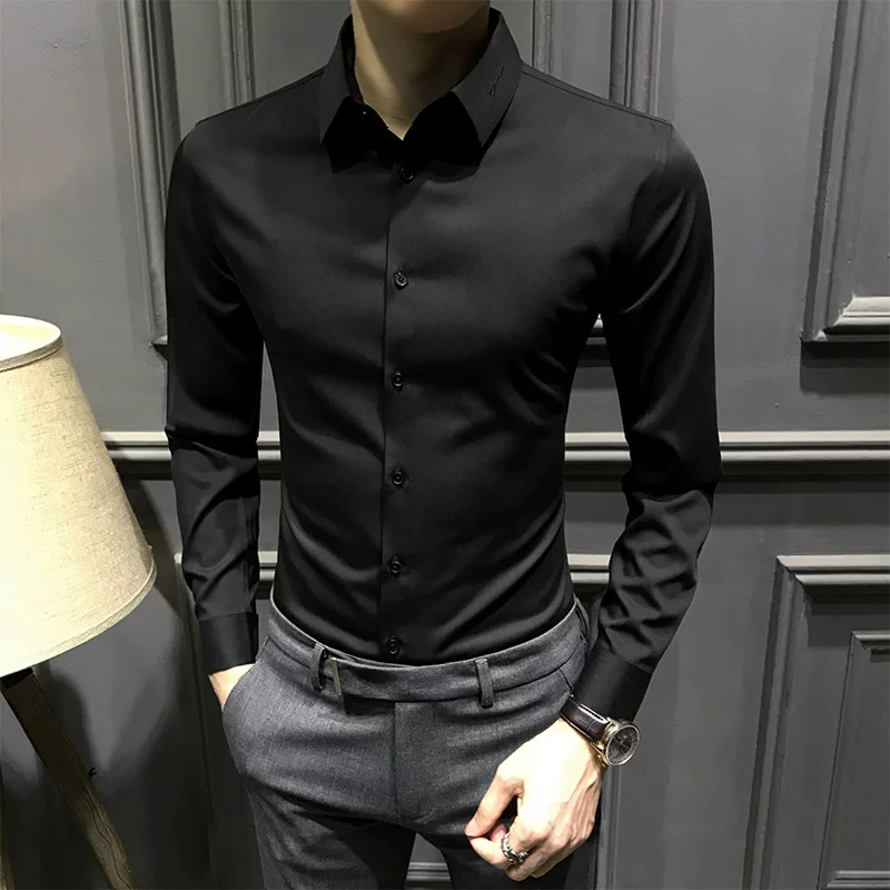 Keep warm elite shirt, slim fit