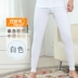 Nên và quần mùa thu mát mẻ cho nam quần cotton dày ấm quần cotton mùa đông quần legging đơn mảnh quần cotton M07N Quần nóng lên