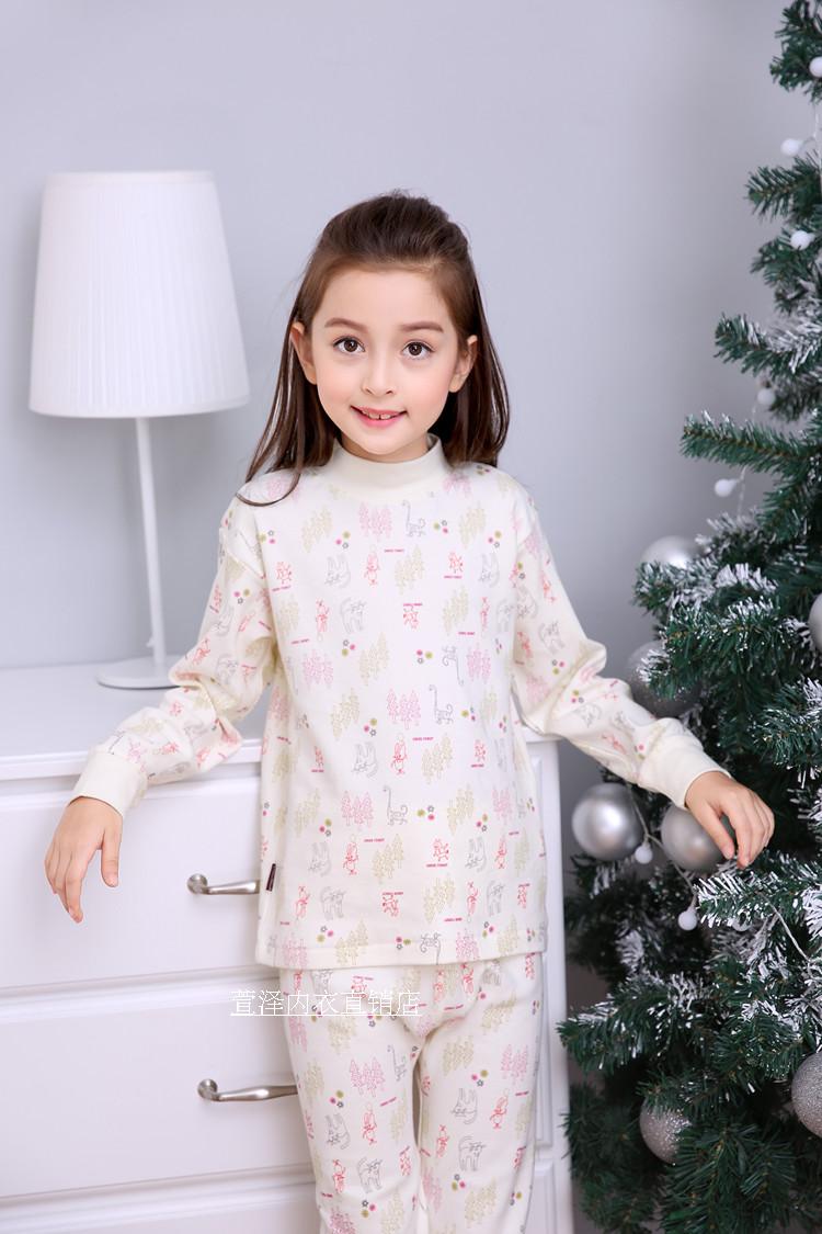 泽 小童 童 童 cô gái cotton đầy hoa cổ áo len cao cổ áo len mùa thu bộ body cho bé
