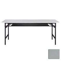 Simple folding long table conference table simple IBM table training table office negotiation table double-layer student reading table