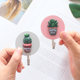 ins style wooden cactus wall hook cute cartoon creative strong traceless self-adhesive load-bearing sticky hook