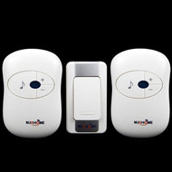 chuông cửa không dây cacazi Miễn phí vận chuyển và giao hàng miễn phí pin, chuông cửa điều khiển từ xa kỹ thuật số AC không dây một đến hai Chuông cửa không dây để sử dụng tại nhà chuông kawasan chuông cửa không dây cacazi