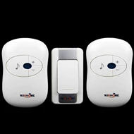 chuông cửa không dây cacazi Miễn phí vận chuyển và giao hàng miễn phí pin, chuông cửa điều khiển từ xa kỹ thuật số AC không dây một đến hai Chuông cửa không dây để sử dụng tại nhà chuông kawasan chuông cửa không dây cacazi