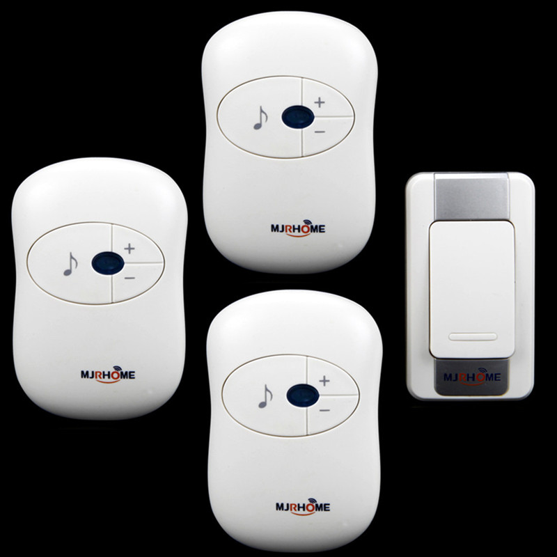 MJRHOME one-to-three wireless digital long-distance remote control doorbell new doorbell home doorbell