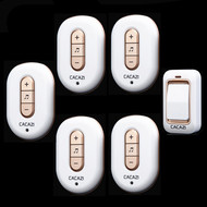 Chuông cửa tự tạo không thấm nước không dây tại nhà không dùng pin Điều khiển từ xa điện tử thông minh đường dài 1 đến 5 không thấm nước chuông cửa có dây panasonic chuông cửa không dây loại nào tốt