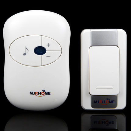 AC long-distance remote control electronic doorbell wireless home doorbell one drag one drag two callers without wires