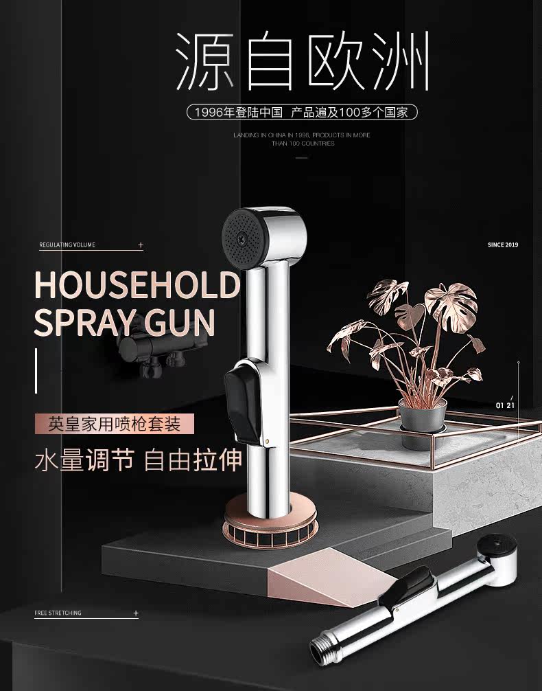英皇 手持增压喷枪妇洗器 图1