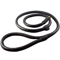 Dog neckline traction rope genuine leather P chain Large Dog Dog Chain Bulldog Bull head Dog P Rope