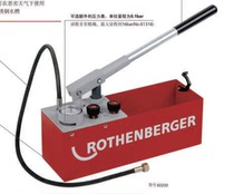 German Rosenborg test pump ROTHENBERGER test pump water tank pump 61130 Manual stainless steel