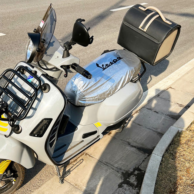 Piaggio vespa Django Victoria BMW ບ່ອນນັ່ງລົດຈັກ BMW cover cushion cover rainproof sunproof dustproof cat scratchproof