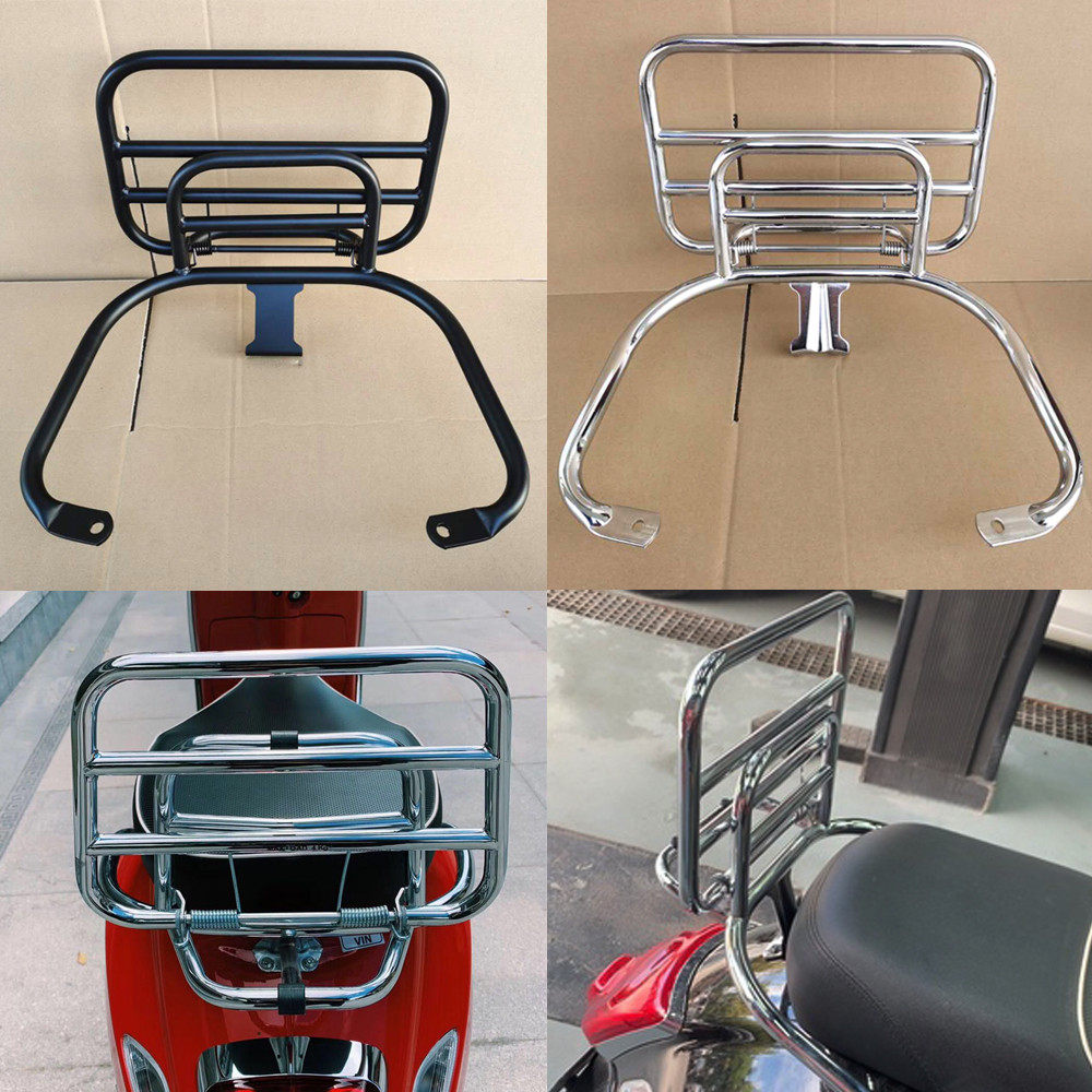Byacho motorcycle accessories VESPA Spring GTS GTV modified folding rear rack rack rack is sold hotly