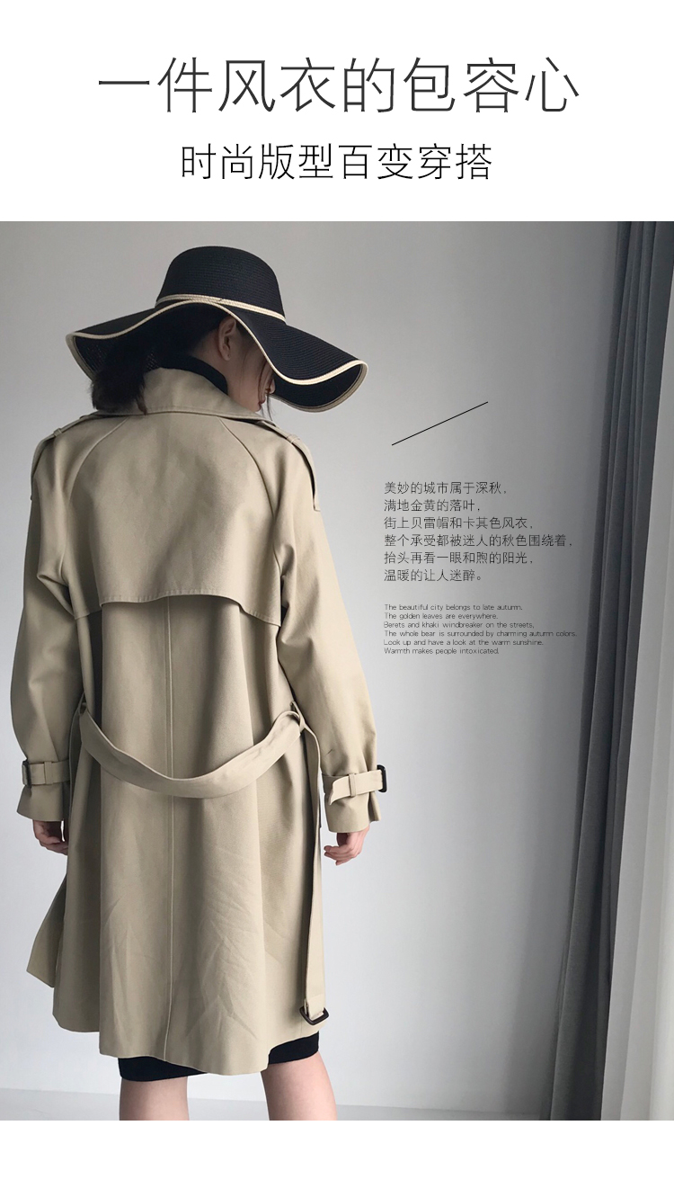 Trench pour femme en Coton en Coton - Ref 3225895 Image 10