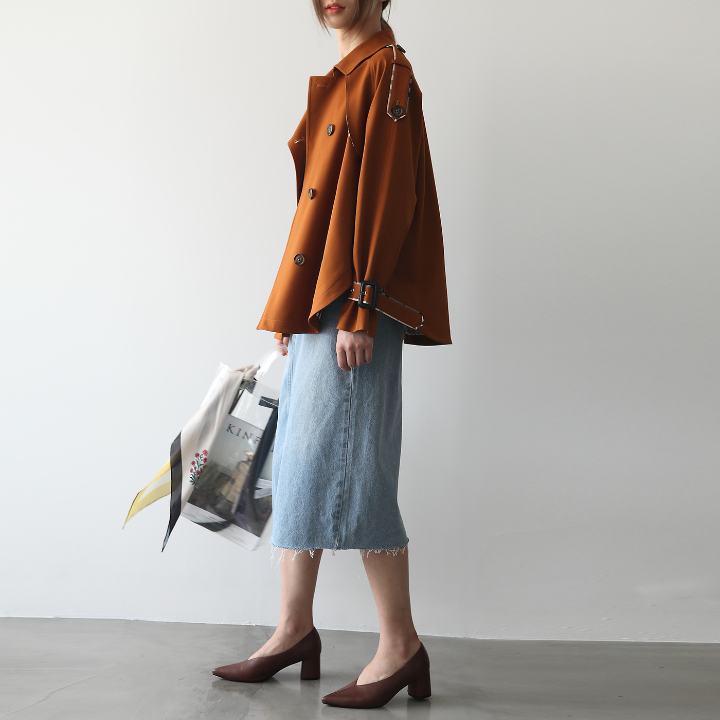 Trench pour femme en Coton - Ref 3225760 Image 3
