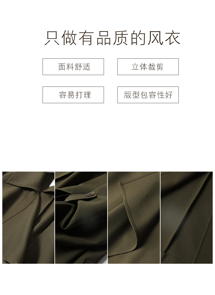 Trench pour femme en Polyester en Polyester - Ref 3227485 Image 13