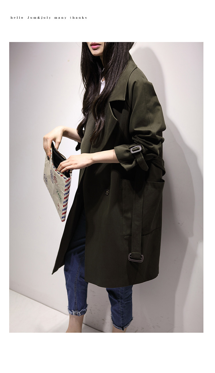 Trench pour femme en Coton - Ref 3227549 Image 32
