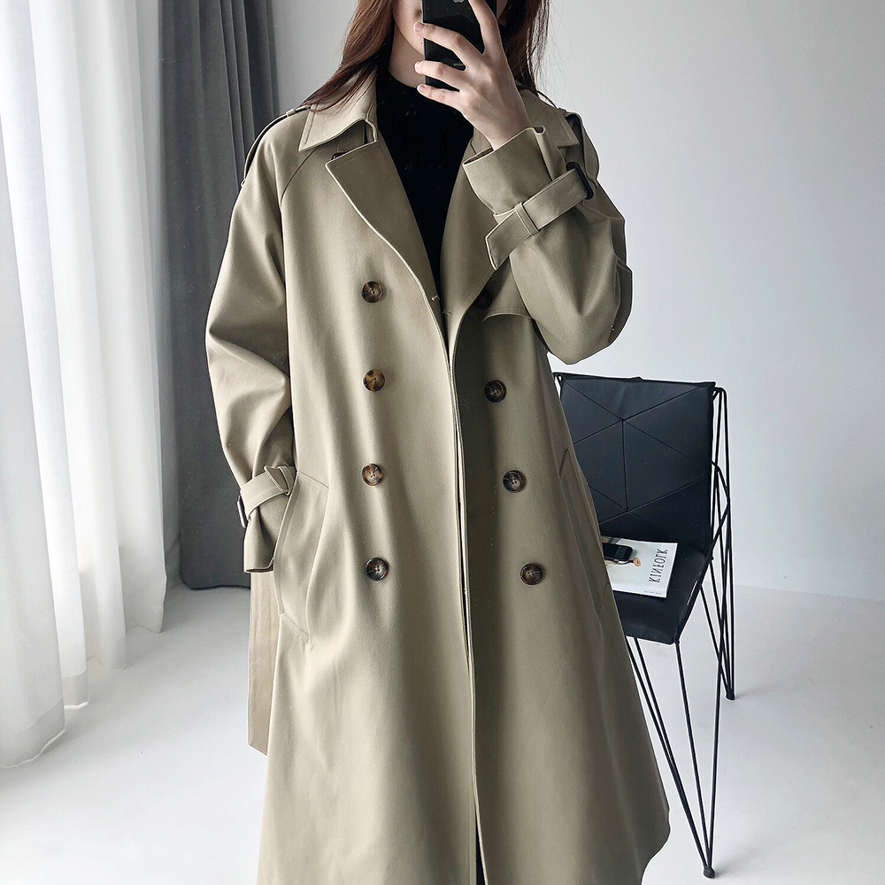 Trench pour femme en Coton en Coton - Ref 3225895 Image 3