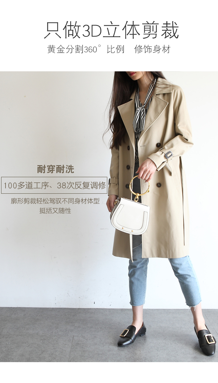 Trench pour femme en Coton - Ref 3227423 Image 11