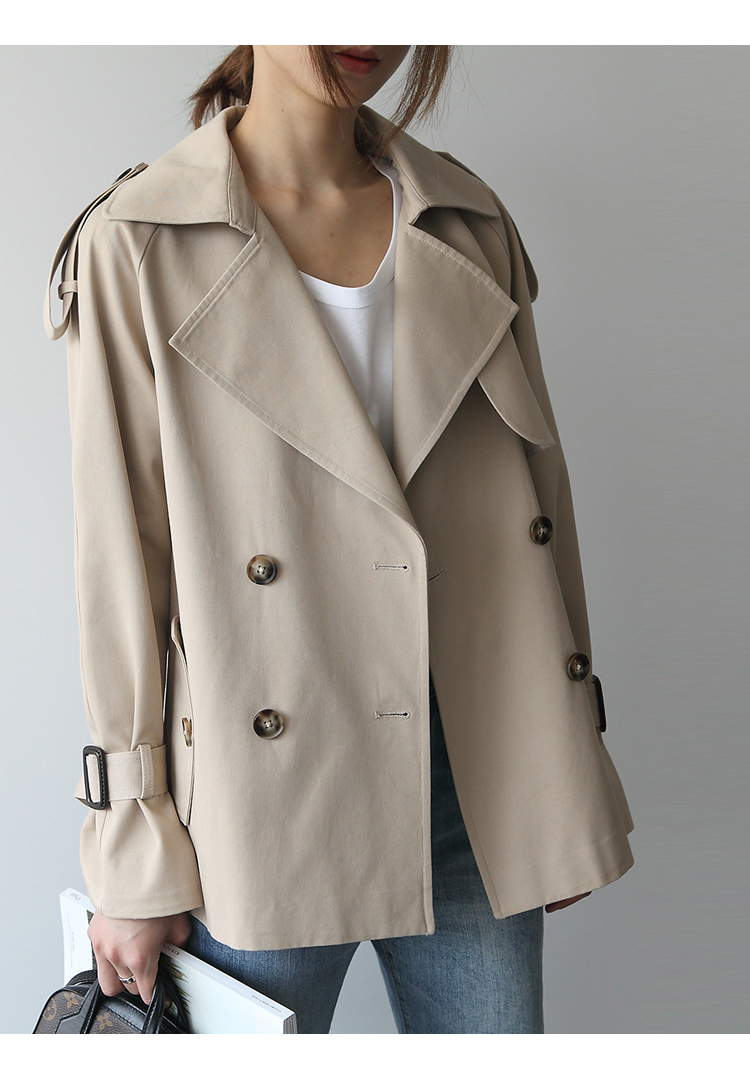 Trench pour femme en Coton - Ref 3226041 Image 23