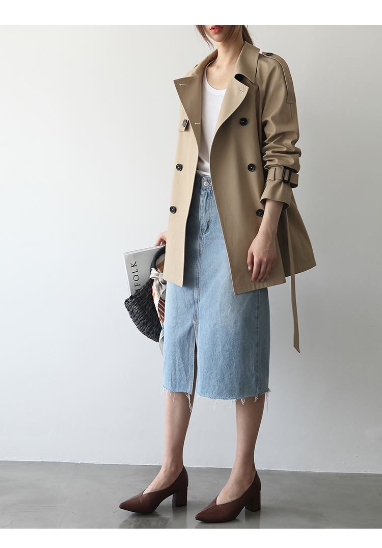 Trench pour femme en Coton - Ref 3227068 Image 34