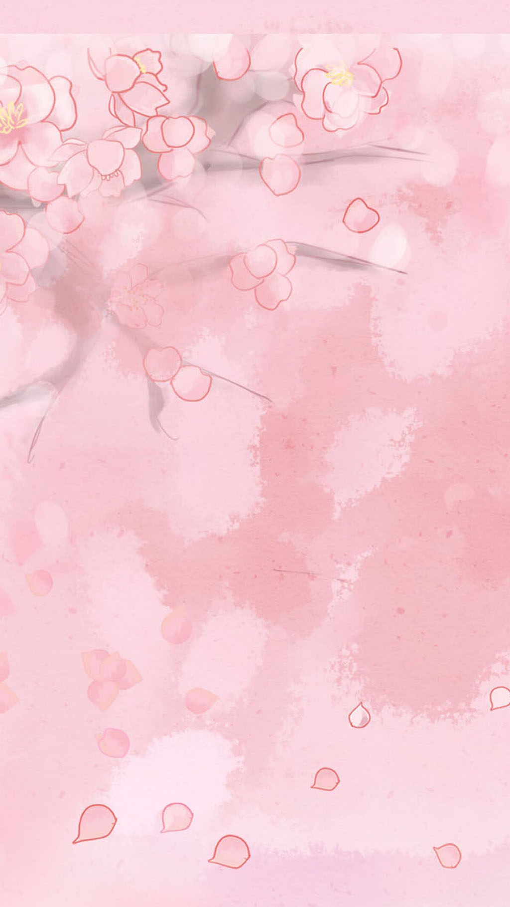 粉色渐变壁纸背景图