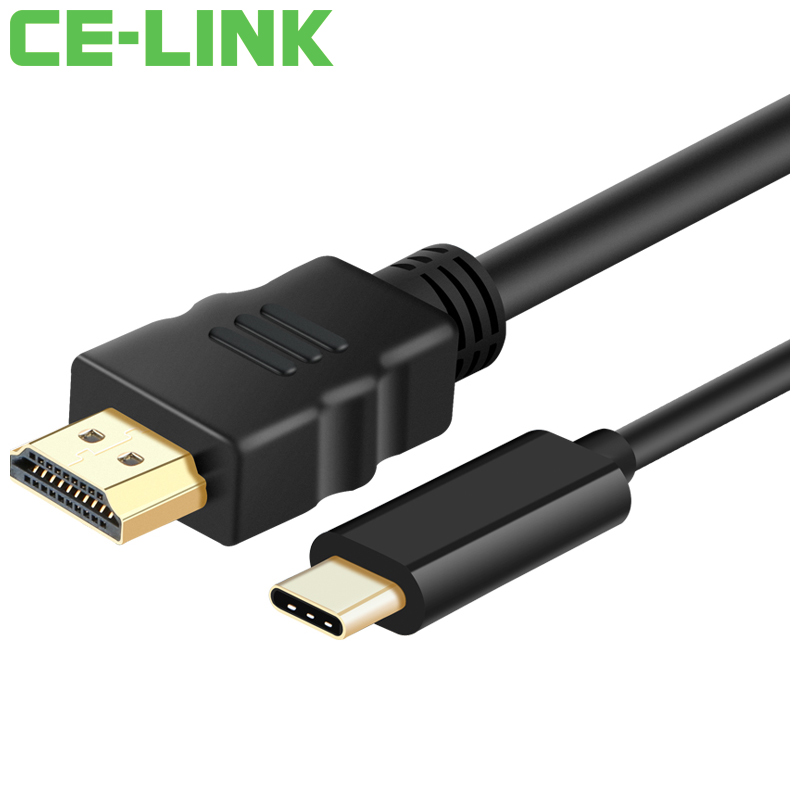 CE-LINK 1654 USB3 1Type-C turn to HDMI high-definition conversion line 3 m USB-C turn HDMI electric