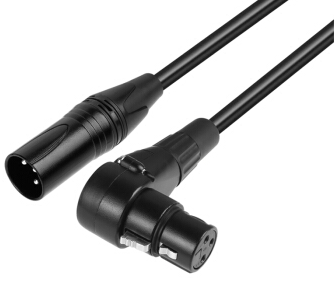 CE-LINK 2806 three-core Cannon head revolution mother extension cord elbow 1 5 m 3 Core Cannon connection lines