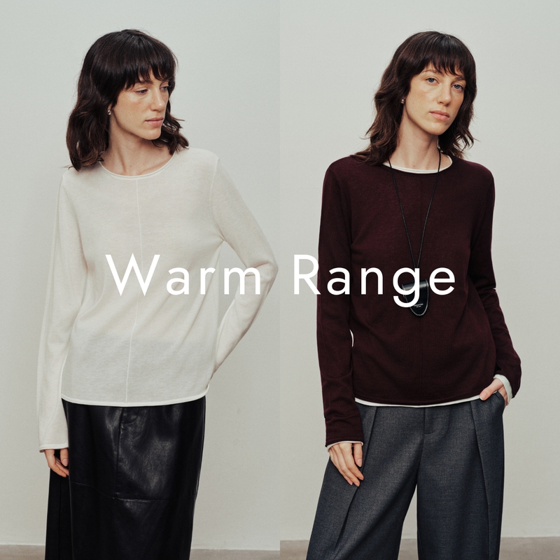 Warm Range Wool Round Neck Knit Base Layer Shirt