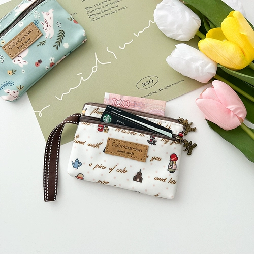 Маленький кошелек, монеты, водоотталкивающая защитная сумка, картхолдер, небольшая сумка