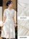 [New Chinese Style]Xiangying New Chinese-Style White Dress for Women 2025 Summer New Lyocell Tencel Embroidered Dress