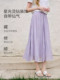 Xiangying chiffon pleated a-line skirt ສໍາ​ລັບ​ແມ່​ຍິງ 2026 summer ແບບ​ໃຫມ່​ອຸດ​ສາ​ຫະ​ກໍາ​ຫນັກ​ຮ້ອນ​ຮູບ​ແບບ​ການ​ພັກ​ຮ້ອນ​ເພັດ pleated ສິ້ນ​ຍາວ