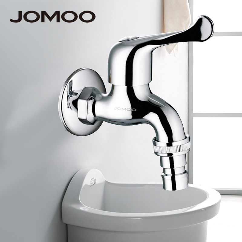 JOMOO Nine pastoral washing machine tap Normal water nozzle 4 Copper Alloy Mop Pool Single Cold Quick Opening Tap