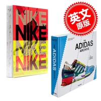 Nike+Adidas Hardcover Design Book 2 Nike: Better is Tempory+The Adidas Archive Footwear Collection