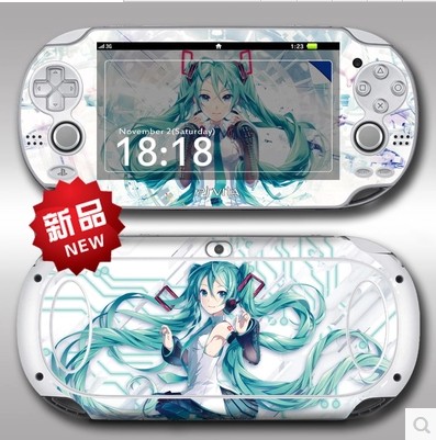 PSV1000 Sticker Hatsune Future MIKU Limited Edition Sticker Pain Color Sticker White