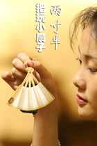 Shanyue New 2 small fan pocket fan 5 inch 6 inch bamboo folding fan 4 inch portable children mini doll fan retro