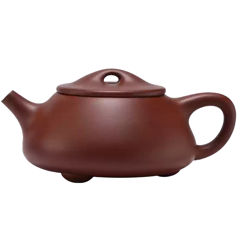 大益80周年纪念紫泥石瓢壶中式风格经典实用茶壶宜兴紫砂壶-Taobao-Tmall