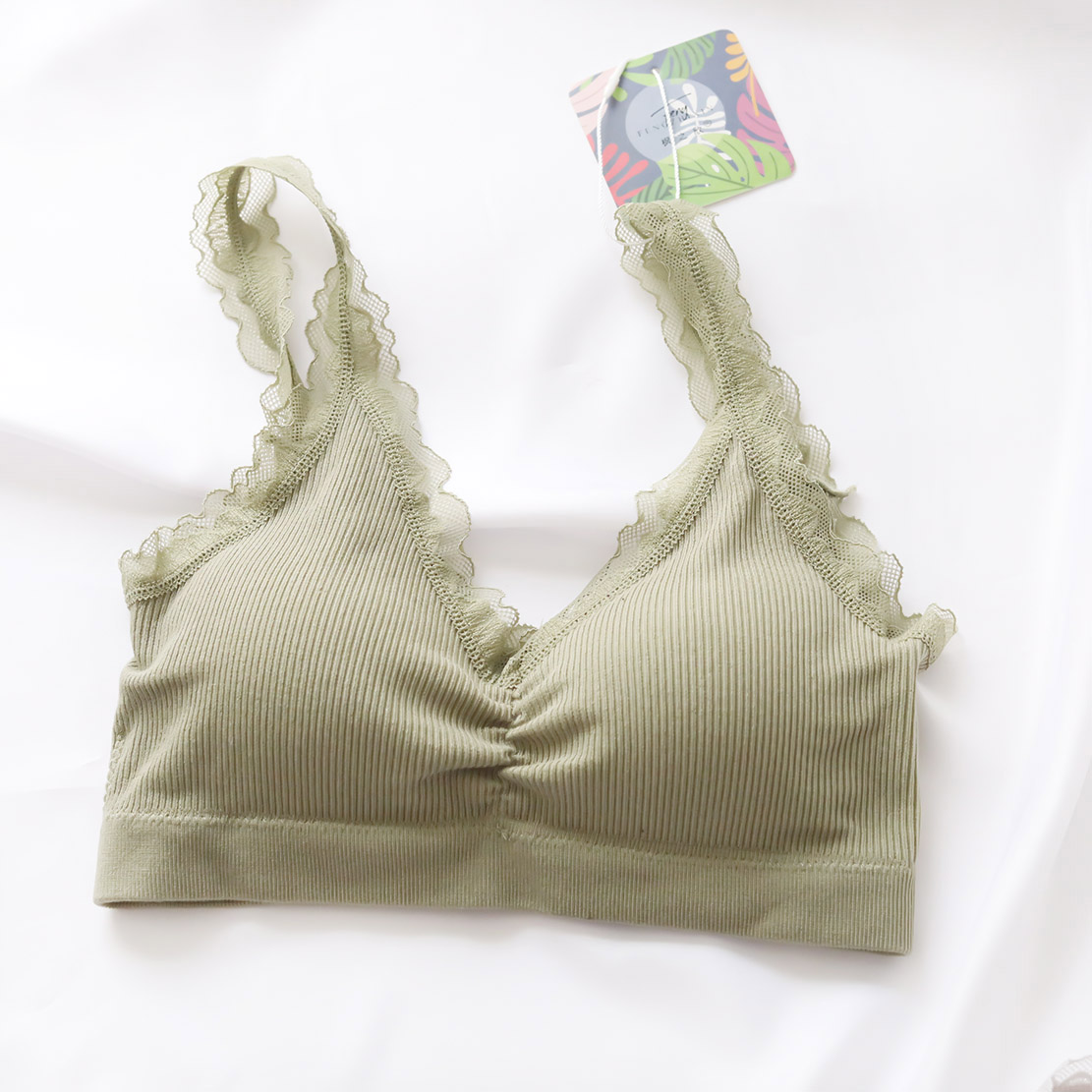 Cô gái kiểu áo ngực áo ngực womens áo ngực áo không mỏng thể thao vòng thép Bra áo ngực nhỏ tụ tập xung quanh vest ngực.